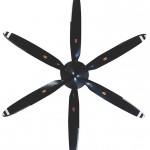 6-blade composite blade dual-acting propeller installed on Dornier Do328