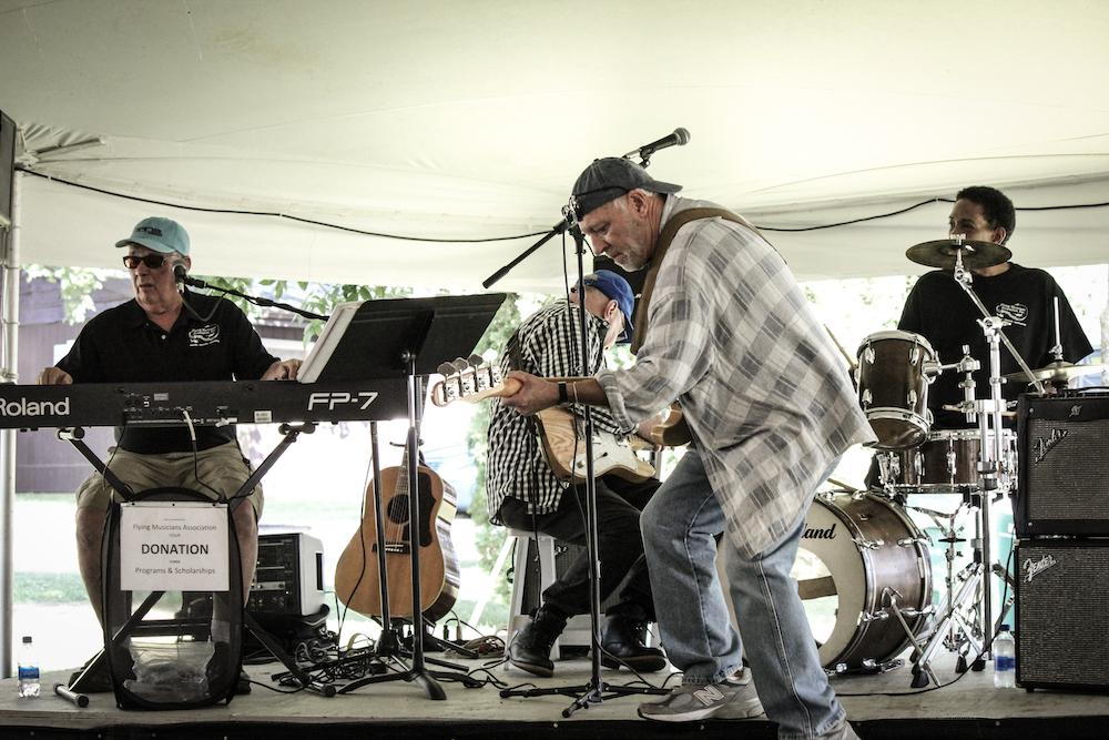 Flying Musicians Association performing at Oshkosh