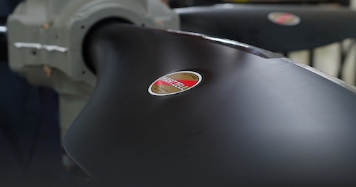 Hartzell Propeller Close Up Composite