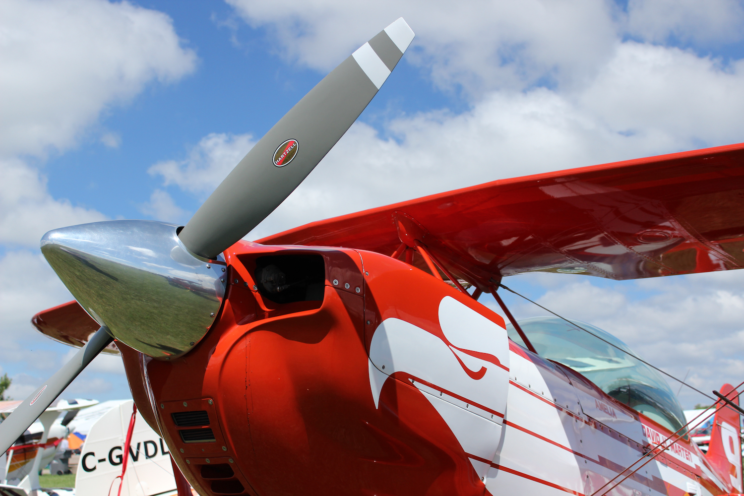 Hartzell propeller at Oshkosh 2017