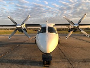 MU-2 Airplane After Hartzell New Propeller STC