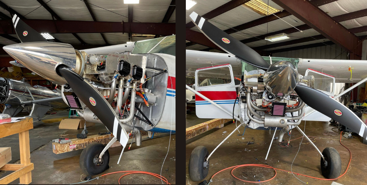 AOPA Sweepstakes Airplane with Trailblazer Propeller