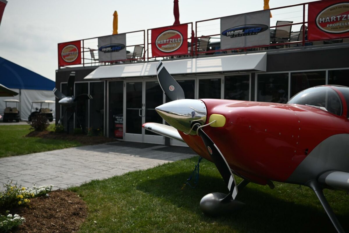 Hartzell Oshkosh booth 2024