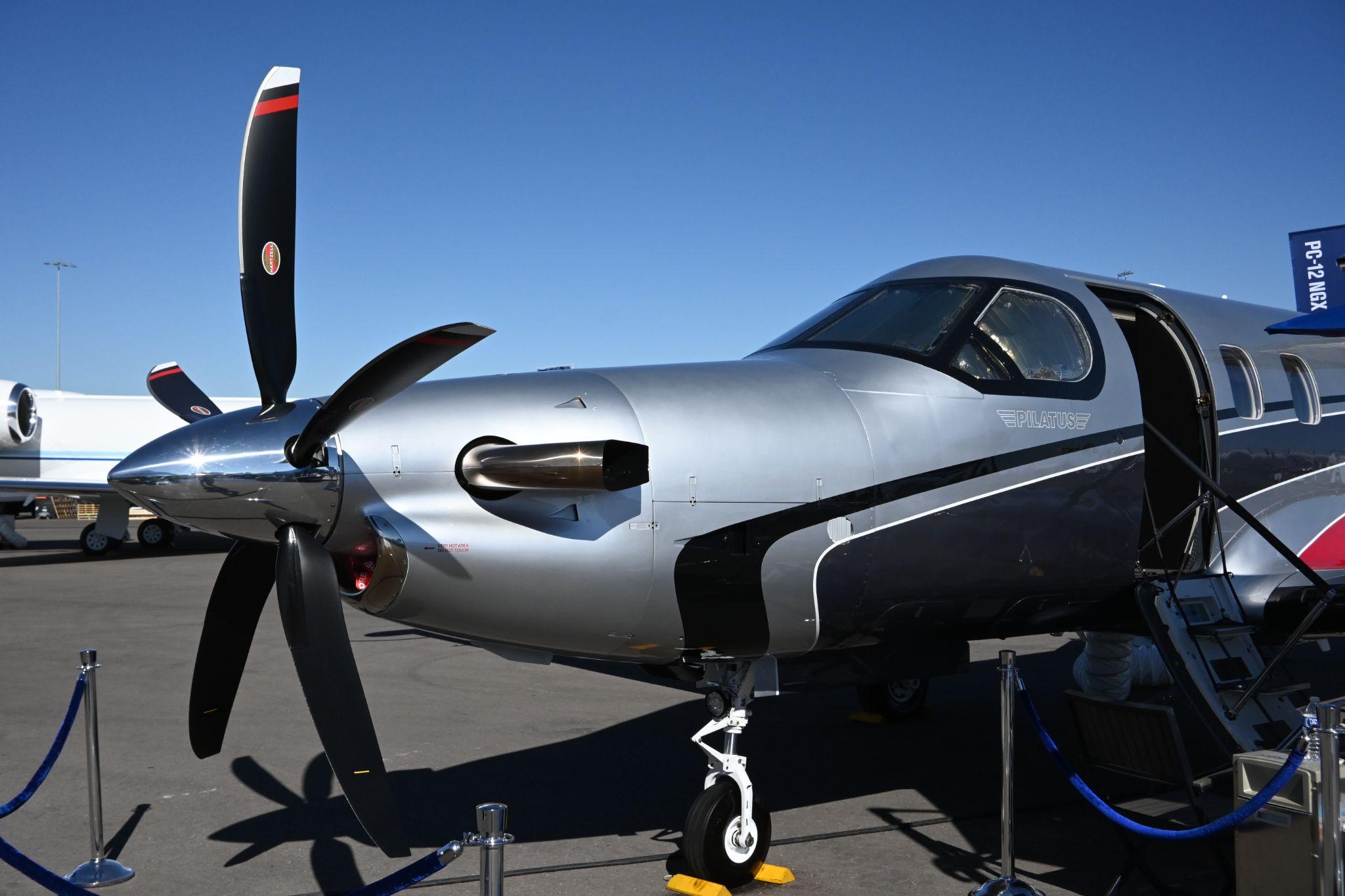 Hartzell 5 blade propeller at AERO 2023