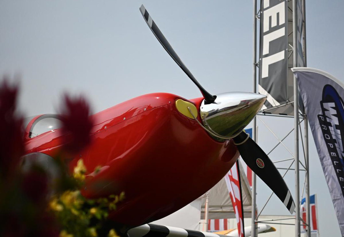 Hartzell propeller at the Oshkosh Booth 2024
